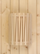 Абажур для бани и сауны «Треугольники», липа, 31×26.5×13 см, настенный, угловой, «Добропаровъ» - Фото 4