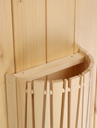 Абажур для бани и сауны «Треугольники», липа, 31×26.5×13 см, настенный, угловой, «Добропаровъ» - Фото 7