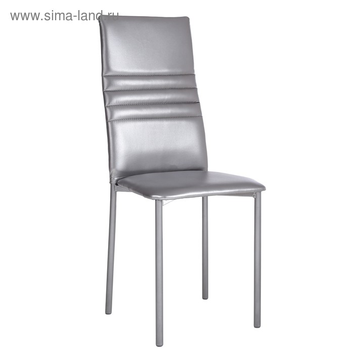 Стул для кухни «Клик Мебель. Венский 1», искусственная кожа, цвет металлик - Фото 1