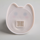 Держатель для уборочного инвентаря «Киска», 7,5×8,2×6 см, цвет бежевый - Фото 3