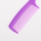Расчёска, 21×4.5 (±1) см, МИКС - Фото 3