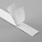 Липучка на клеевой основе, 20 мм, 100±5 см, белая - Фото 4