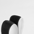 Липучка на клеевой основе, 20 мм, 100±5 см, чёрная - Фото 7