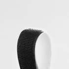 Липучка на клеевой основе, 20 мм, 100±5 см, чёрная - Фото 9