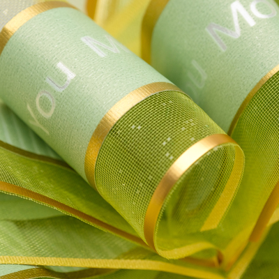 Бант - бабочка №3, зеленый