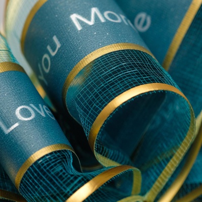 Бант-бабочка №5, цвет синий