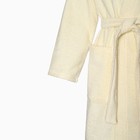 Халат махровый женский «Экономь и Я», размер 44-46, цвет молочный, 340 г/м², 100% хлопок с AIRO - Фото 5