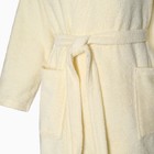 Халат махровый женский «Экономь и Я», размер 44-46, цвет молочный, 340 г/м², 100% хлопок с AIRO - Фото 6