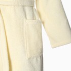 Халат махровый женский «Экономь и Я», размер 44-46, цвет молочный, 340 г/м², 100% хлопок с AIRO - Фото 7