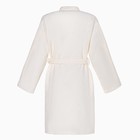 Халат махровый женский «Экономь и Я», размер 44-46, цвет молочный, 340 г/м², 100% хлопок с AIRO - Фото 10