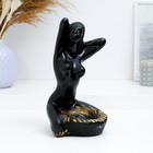 Подставка для мелочей "Египтянка" черная, 14х14х24см - Фото 2