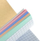 Блокнот A5, 80 листов на гребне "Золото Metallic", бумвинил, многоцветный срез - фото 21007603