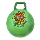 Мяч-попрыгун с ручкой "Рисунок", d=55 см, 420 гр, МИКС - Фото 1