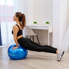 Фитбол ONLYTOP, d=55 см, 600 г, цвета МИКС - Фото 12