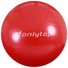 Фитбол ONLYTOP, d=55 см, 600 г, цвета МИКС - фото 8222720