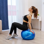 Фитбол ONLYTOP, d=55 см, 600 г, цвета МИКС - Фото 9