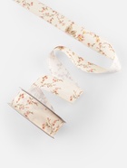 Лента декоративная «Цветы», 40 мм, 23±1 м, МИКС принта - Фото 2