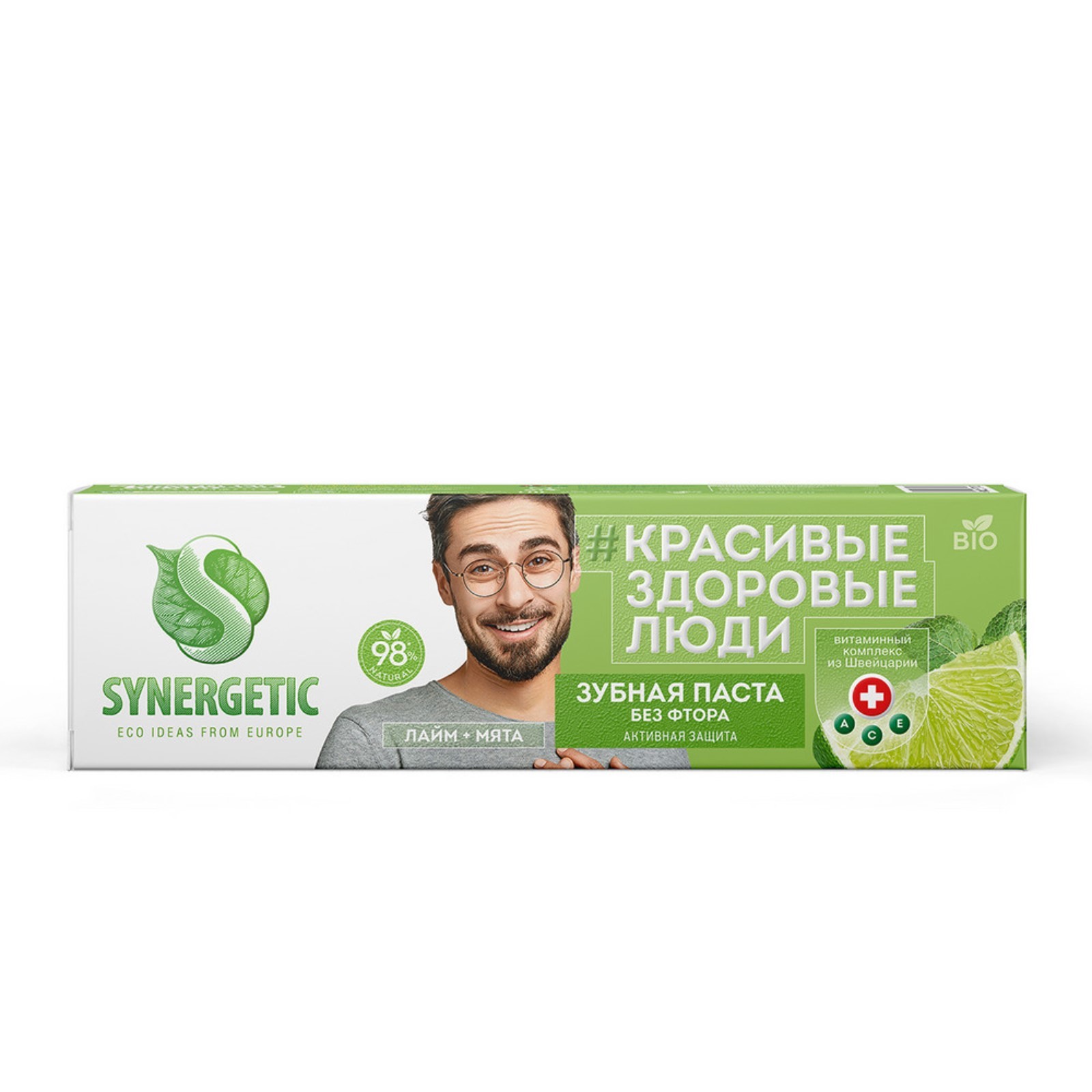 Зубная паста «Synergetic», активная защита, 100 г (4744554) - Купить по ...