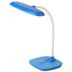 Настольная лампа NLED-432-6W-BU, LED 6Вт, цвет синий
