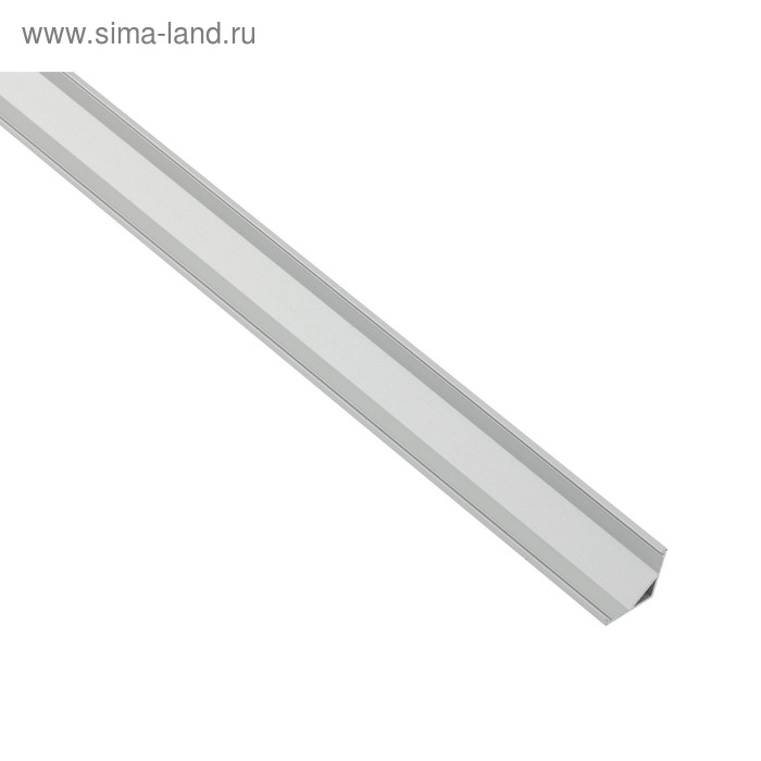 Алюминиевый профиль угловой ЭРА, 2 м, 16x16 мм - Фото 1