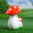 Садовая фигура из гипса «Два мухомора», 19×16×13 см - Фото 2