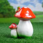 Садовая фигура из гипса «Два мухомора», 19×16×13 см - Фото 3