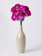 Цветы искусственные "Гвоздика трио" 11*58 см, бело-сиреневый - фото 809151088