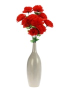 Цветы искусственные «Гвоздика трио», 11×58 см, красные  (артикул 4560208)  большой выбор товаров оптом и в розницу по низким ценам с доставкой