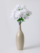 Цветы искусственные "Гвоздика трио" 11*58 см, белый - фото 809151098