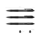 Ручка гелевая автоматическая ErichKrause Smart-Gel, стержень чёрный - Фото 2