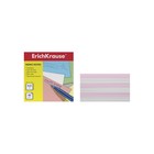 Блок бумаги для записей ErichKrause, 9 x 9 x 5 cм, плотность 80 г/м2, люкс, белый/розовый - Фото 2