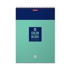 Блокнот А4, 60 листов, в клетку, на гребне, ErichKrause Color Block 4732243 - фото 14633751