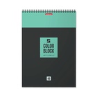 Блокнот А4, 60 листов, в клетку, на гребне, ErichKrause Color Block 4732243 - фото 14633752