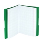 Тетрадь А4, 48 листов в клетку ErichKrause FolderBook, пластиковая обложка, тиснение фольгой, зелёная 4732265