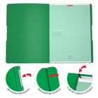 Тетрадь А4, 48 листов в клетку ErichKrause FolderBook, пластиковая обложка, тиснение фольгой, зелёная 4732265