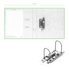 Папка–регистратор с арочным механизмом ErichKrause Neon, 50 мм, А4, зелёная - фото 9051218