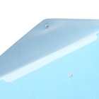 Папка-конверт на кнопке А4, 180 мкм, ErichKrause Diagonal Pastel, с тиснением, непрозрачная, микс - Фото 9