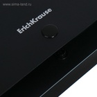 Папка-картотека, 260×138 мм (Travel), 12 отделений, 600 мкм, ErichKrause Matt Classic, на кнопке, тиснение «песок», черная - Фото 13