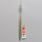 Зубной набор в пакете: зубная щётка 18 см + зубная паста 3 г - фото 318266456