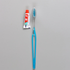 Зубной набор в пакете: зубная щетка 18 см + зубная паста 3 г - фото 298270420