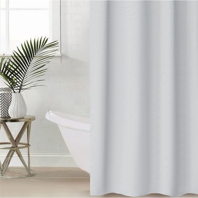 Штора для ванны Доляна «Классика», 180×180 см, EVA, цвет белый