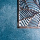 Салфетка сервировочная на стол Доляна «Листопад», 45×30 см, цвет серебряный - Фото 11