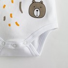 Боди Крошка Я "Millitary bear", белый, р.22, рост 62-68 см 4684729 - фото 14367494
