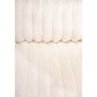 Плюшевый плед «Зефирный», размер 90 × 90 см, велсофт, молочный - Фото 2