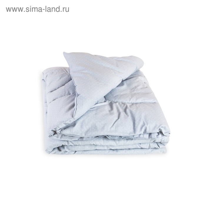 Одеяло стеганое, размер 110 × 140 см, бязь, холлофайбер