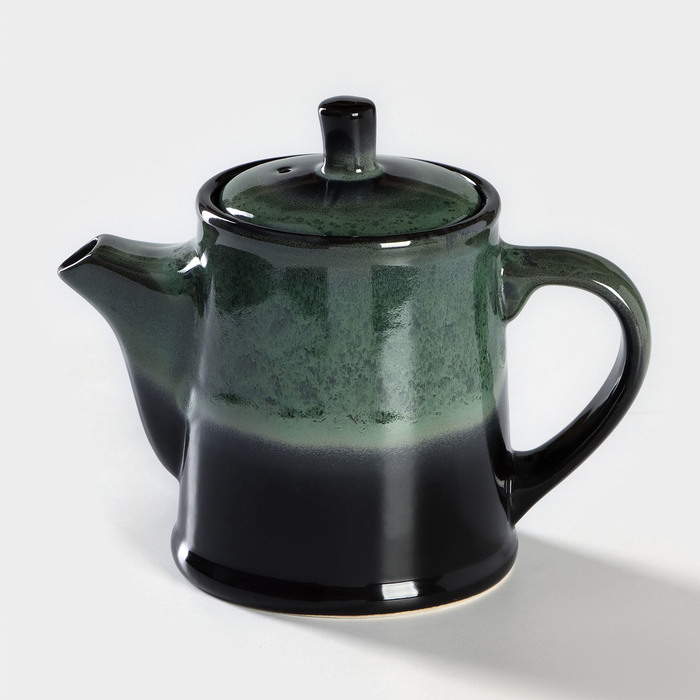 Чайник Verde notte, 500 мл, h=14,5 см, микс - фото 1905609431
