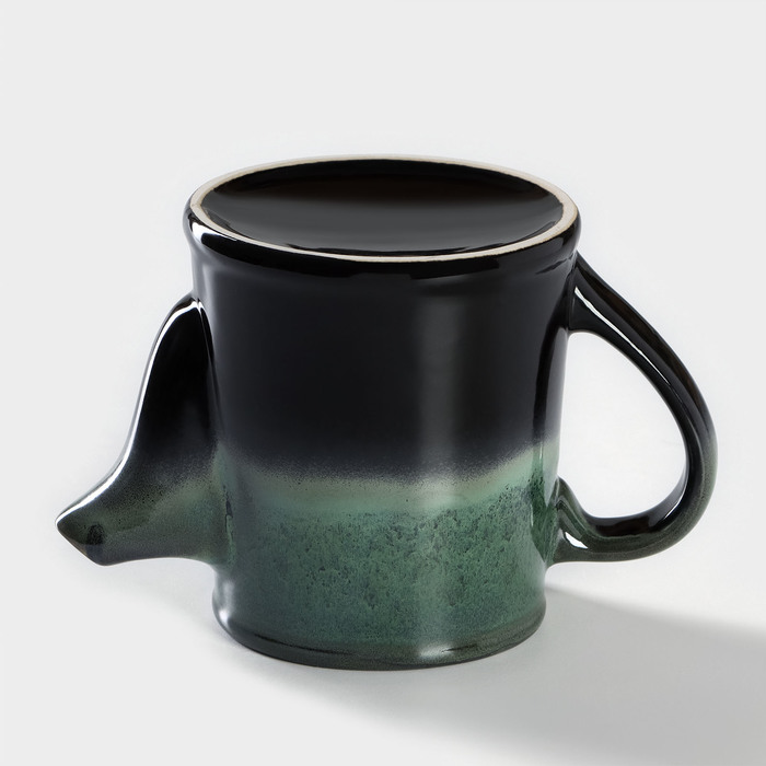 Чайник Verde notte, 500 мл, h=14,5 см, микс - фото 1905609436