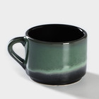 Чашка чайная Verde notte, 350 мл, фарфор - фото 4623854