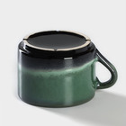 Чашка чайная Verde notte, 350 мл, фарфор - Фото 3