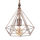 Бра «Блум» 1×40 Вт, E27, чёрный-золото, 25×20×25 см - Фото 2